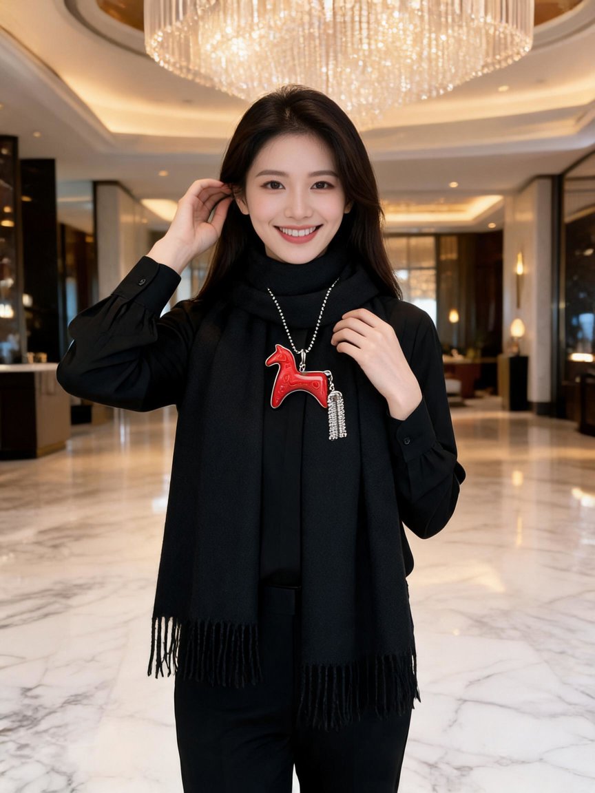 that red horse pendant tho