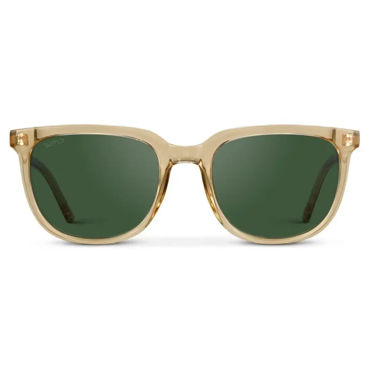 ABNER Unisex Polarized Sunglasses in Champagne Crystal by WMP Eyewear - image - 1