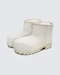 Thick Sole Sheepskin Short Snow Boots - image - 1
