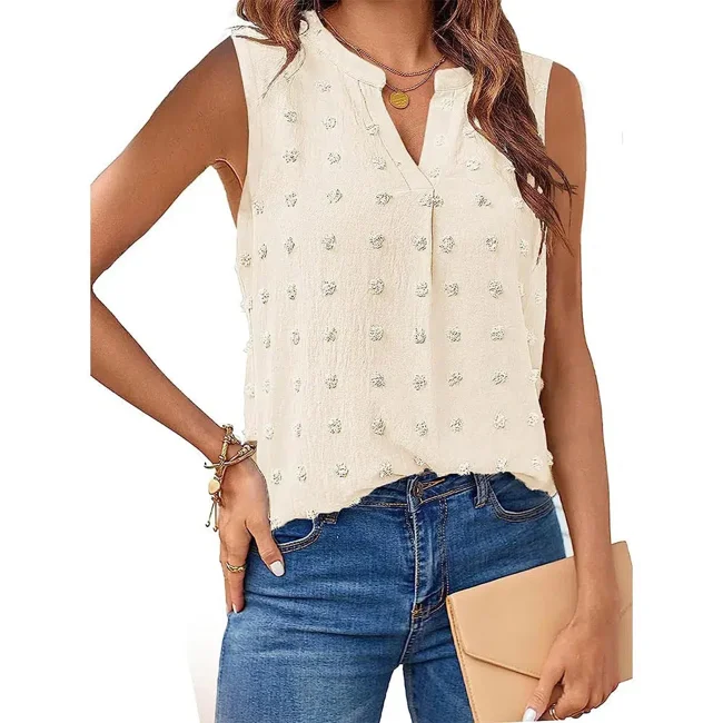 Womens Tops Summer Tank Top for Women Sleeveless Shirts - image - 1