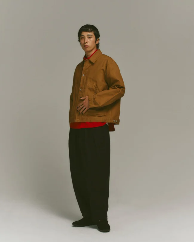 COTTON TWILL TRAVELLER JACKET #683