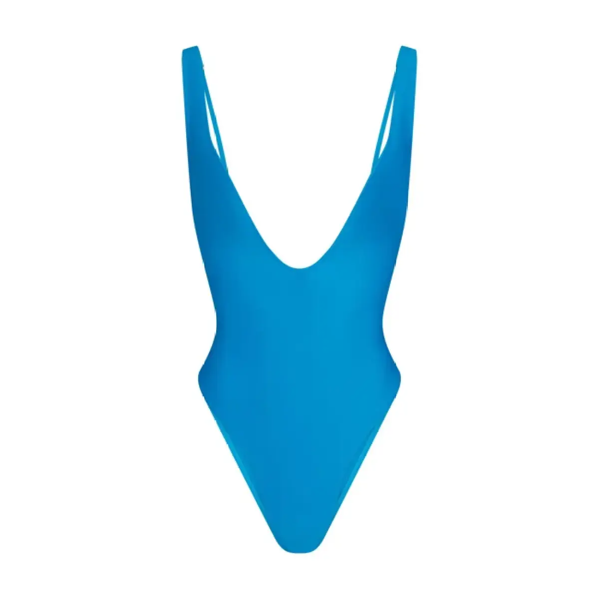 SIGNATURE SWIM PLUNGE ONE PIECE | CERULEAN - image - 1