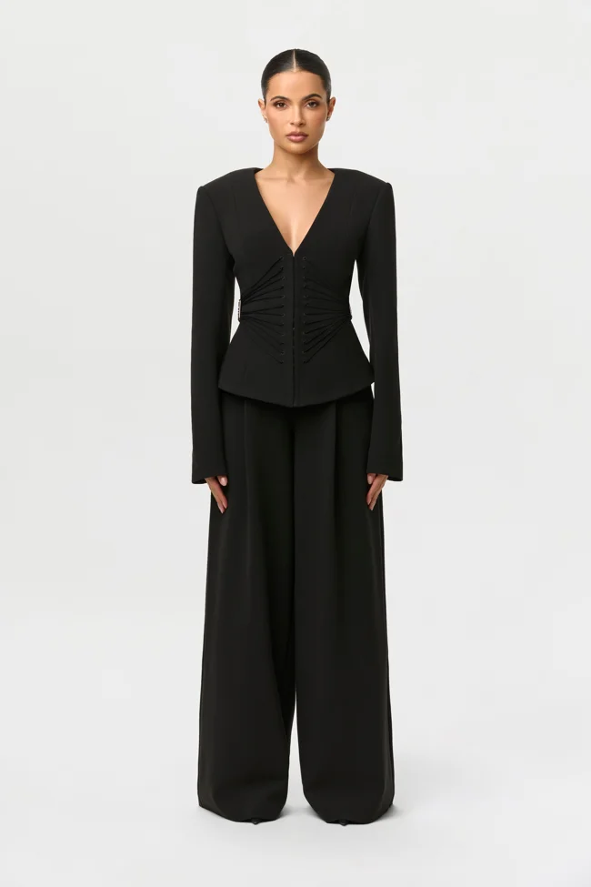 Suiting Wide-Leg Pants