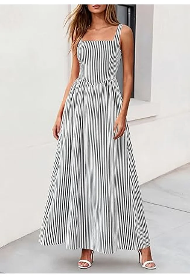 Women Summer Beach Maxi Dress - image - 1