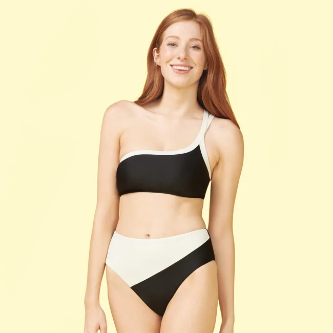 The Diagonal High Leg High Rise - Sea Urchin & White Sand - image - 1