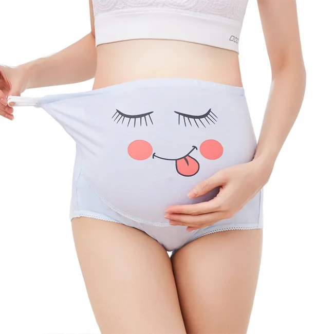 Breathable High Waist Large Pregnant Women's Pants Maternity Clothing - image - 1